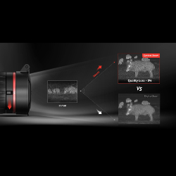 HIKMICRO THUNDER ZOOM TH50Z 2.0 - Lunette de vision thermique avec zoom optique