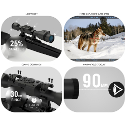 Lunette numérique connectée jour et nuit ATN X-Sight-5 5-25x avec télémètre laser