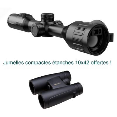 HIKMICRO STELLAR SQ50L 3.0 - Lunette de vision thermique avec télémètre laser intégré + Jumelles 10x42 offertes !