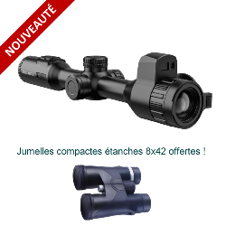 HIKMICRO STELLAR SQ35L 3.0 - Lunette de vision thermique avec télémètre laser intégré + Jumelles 8x42 offertes !