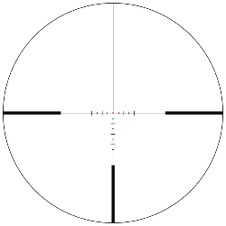 Lunette de visée 5-24x50 HUNTER tube 30mm DIGITAL OPTIC - Réticule lumineux rouge