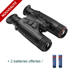 HIKMICRO HABROK 4K HE25LN - Jumelles multi-spectre avec télémètre laser intégré + 2 batteries offertes !