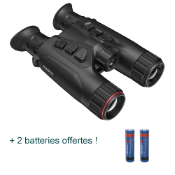 HIKMICRO HABROK HH35LN - Jumelles multi-spectre avec télémètre laser intégré + 2 batteries offertes !
