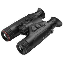 HIKMICRO HABROK HH35LN - Jumelles de vision thermique et optique avec télémètre laser intégré