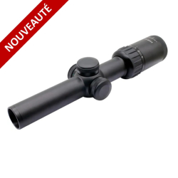 Lunette de visée 1.2-6x24 HUNTER tube 30mm DIGITAL OPTIC - Réticule lumineux rouge et vert
