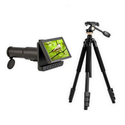 KIT DIGITAL OPTIC longue-vue num�rique 50x avec �cran + Tr�pied TQ338 360�